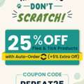 USD 20,  Flea & Tick Protection Sale For Dogs And Cats &ndash; Save 25% On Pet Care Products