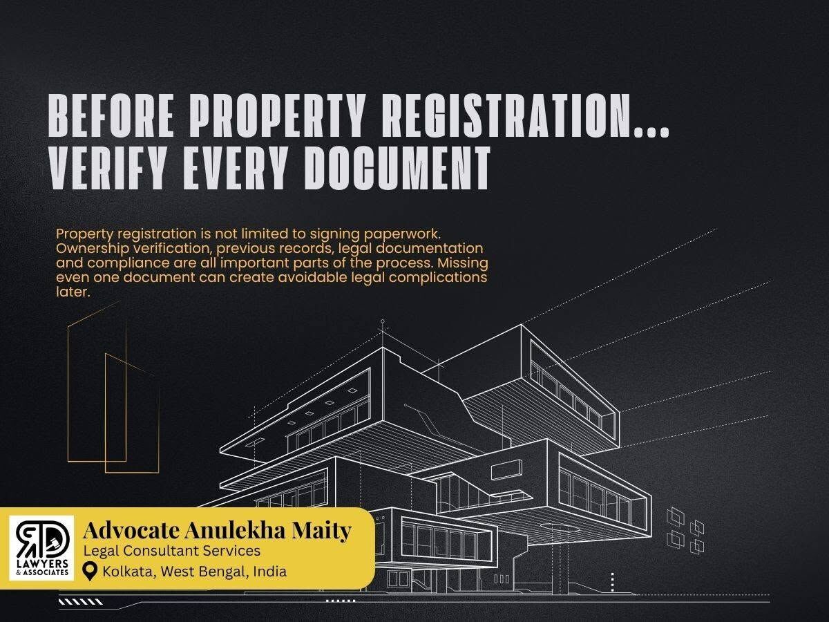 Kolkata, Legal, Advocate Anulekha Maity - A Small Property Mistake Became A Big Legal Problem