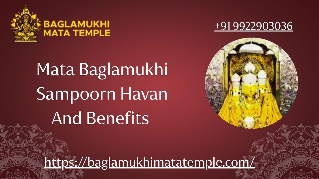 Bhopal, Marketing, Mata Baglamukhi Sampoorn Havan And Benefits