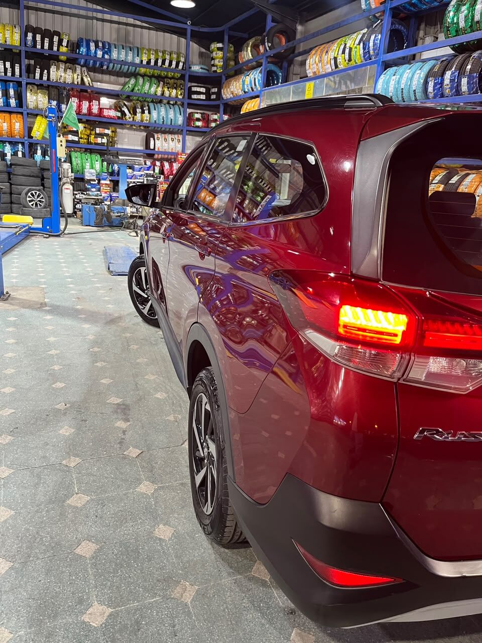 Riyadh, Vehicles, Cars & Trucks , SAR 50000,  Toyota Rush,  2022,  Automatic,  118000 KM,    - Great Condition - Red Color