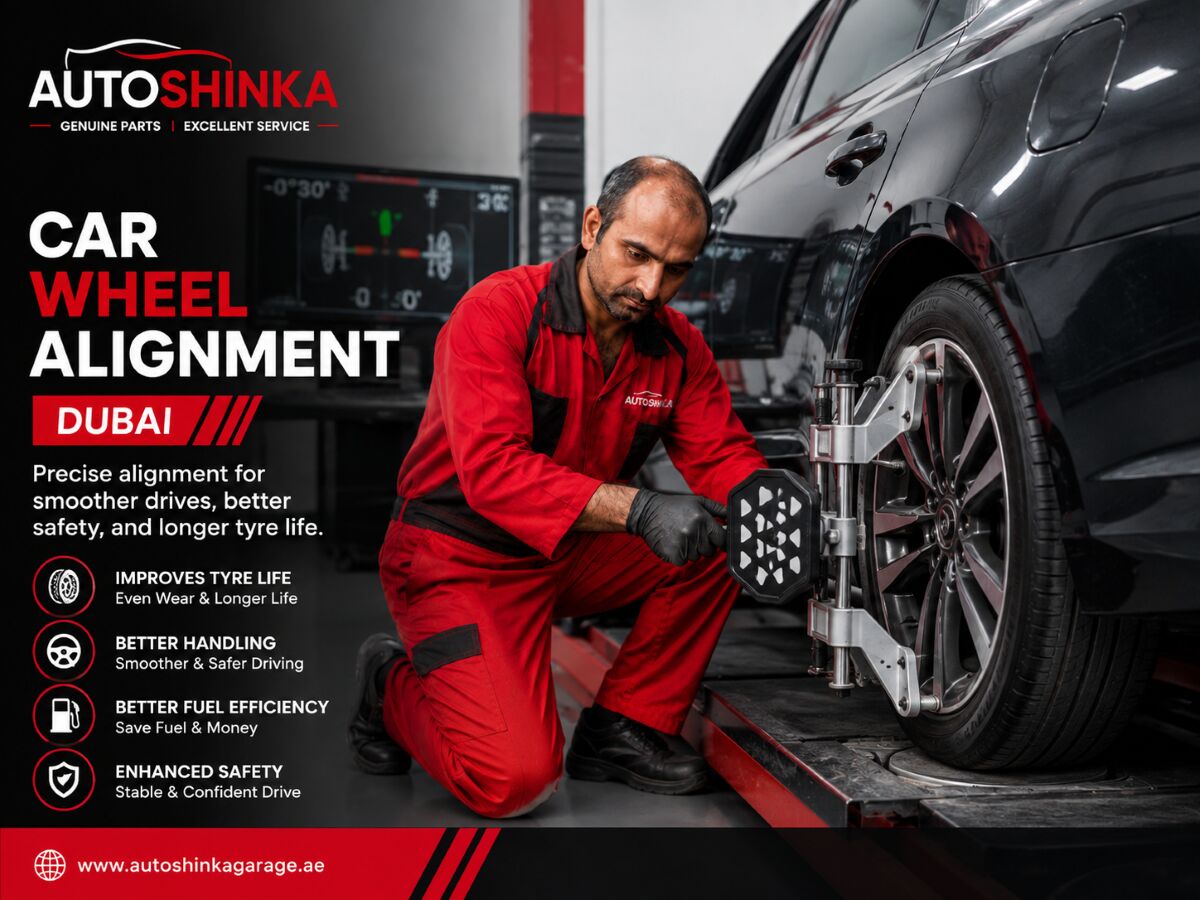 Dubai, Automotive, Improve Tyre Life With Wheel Alignment In Dubai