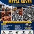 We Are Buying All Scrap Materials Like Steel Aluminium Brass Iron Copper Batteries Wire