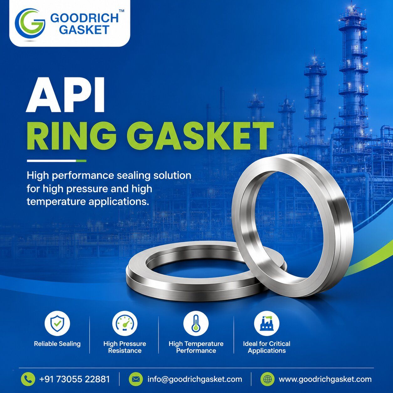 Chennai, Industrial Machinery, API Ring Gasket Manufacturer