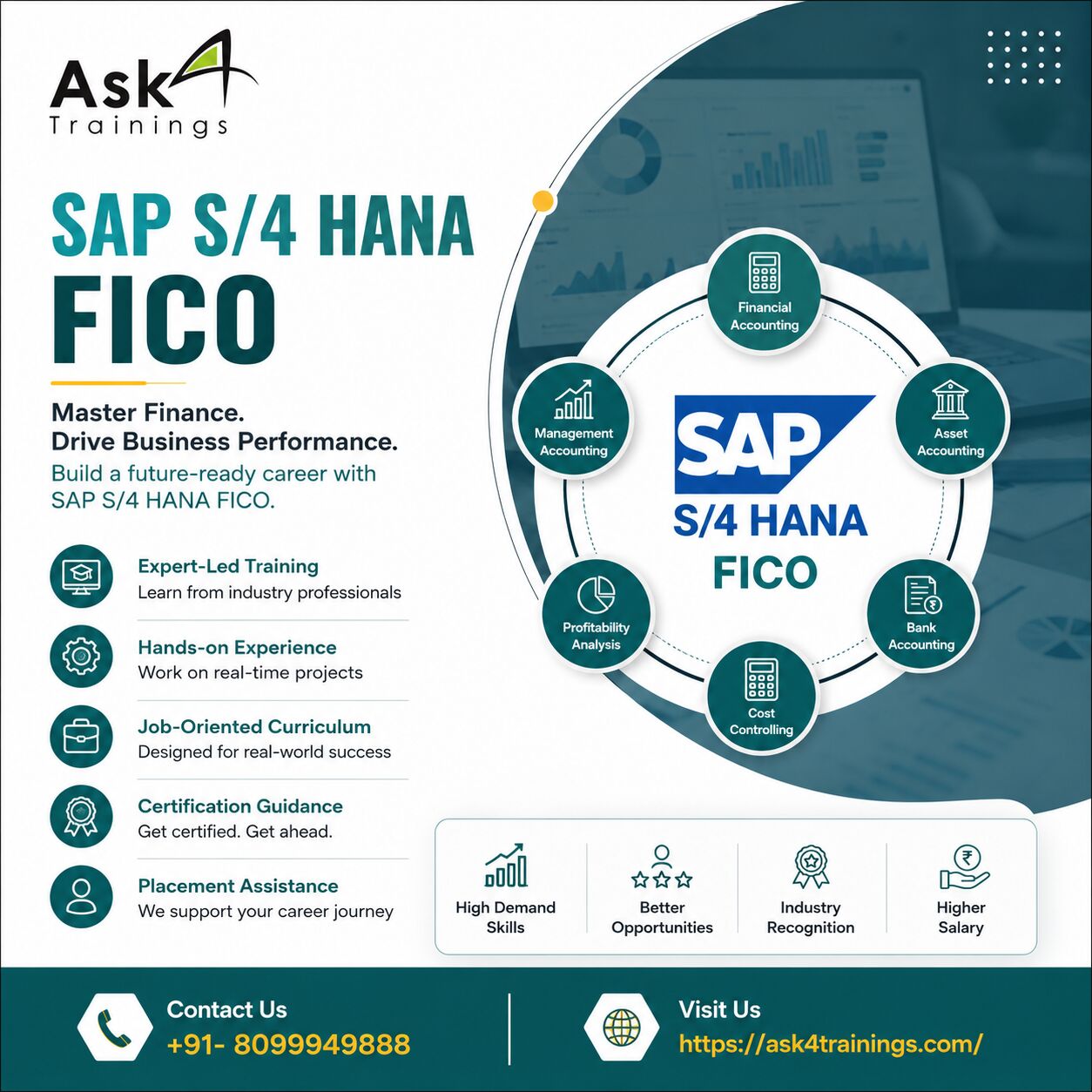 Hyderabad, Computers, INR 25000,  SAP S/4HANA FICO Training In Hyderabad | Certification