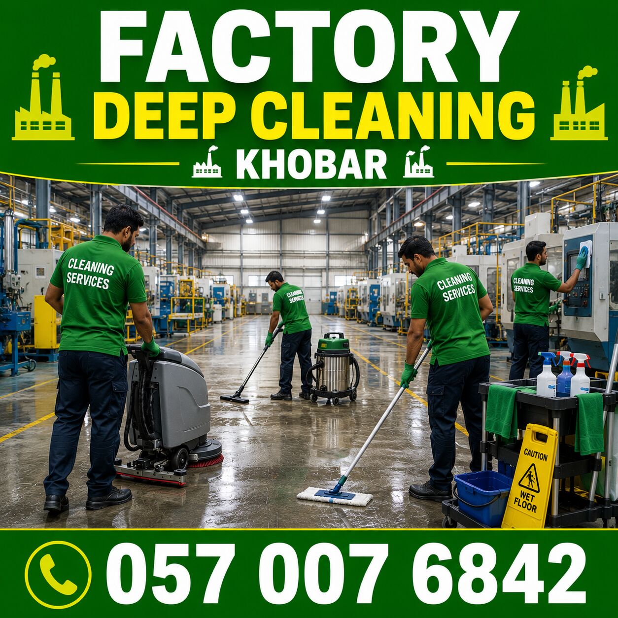 Al Aziziyah, Cleaning, 🟢🏭 FACTORY DEEP CLEANING KHOBAR 🏭🟢 057 007 6842 🟢