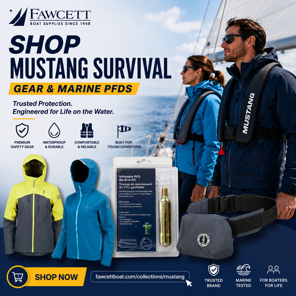 New York, Boats, Shop Mustang Survival Gear & Marine PFDs