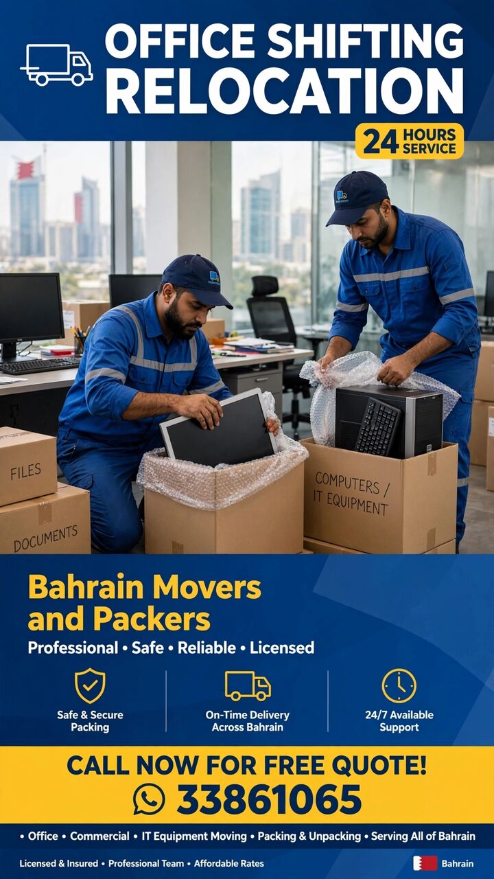 Manama, Labor/Moving, Bahrain Movers And Packers