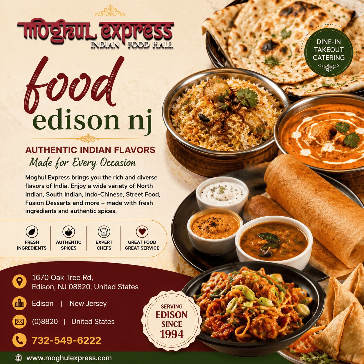 Kabul, Restaurants, Enjoy Delicious Food Edison NJ At Moghul Express