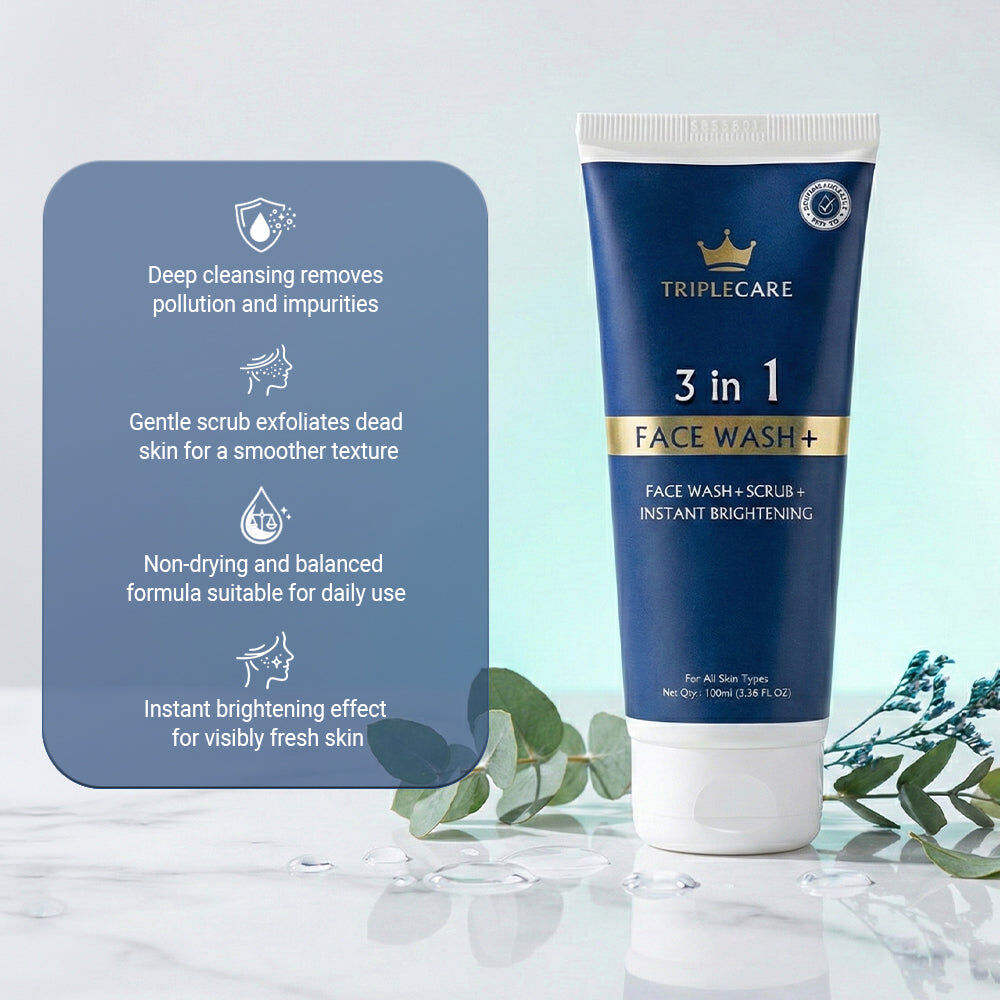 New Delhi, Health & Beauty Items, INR 499,  Buy All In One Face Wash For Fresh And Healthy Looking Skin At TripleCare