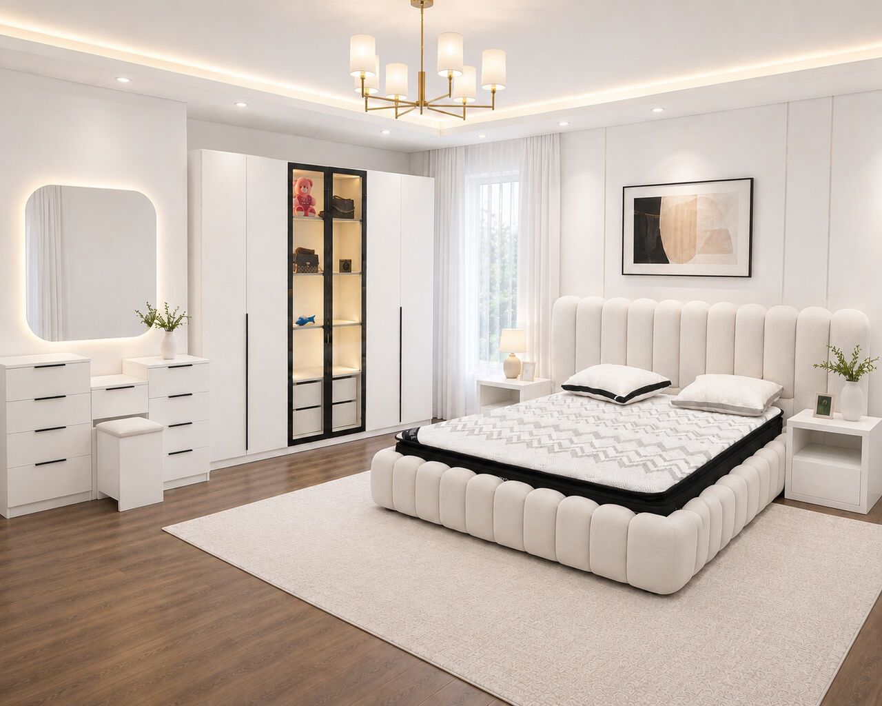 Al Mahjar, Furniture, SAR 3500,  Finally We Have Luxury Bedroom Set Is Now Available In Affordable Price