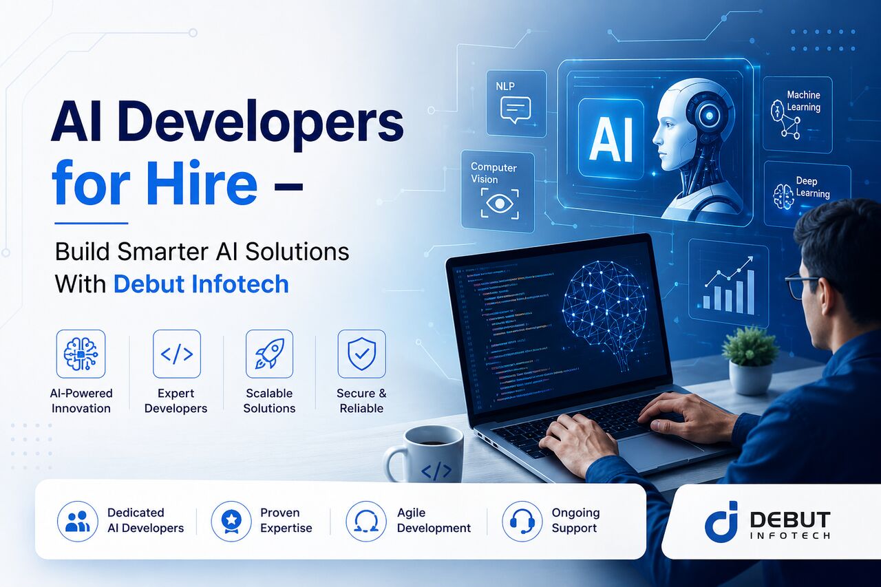 New York, Software Development, AI Developers For Hire &ndash; Build Smarter AI Solutions With Debut Infotech