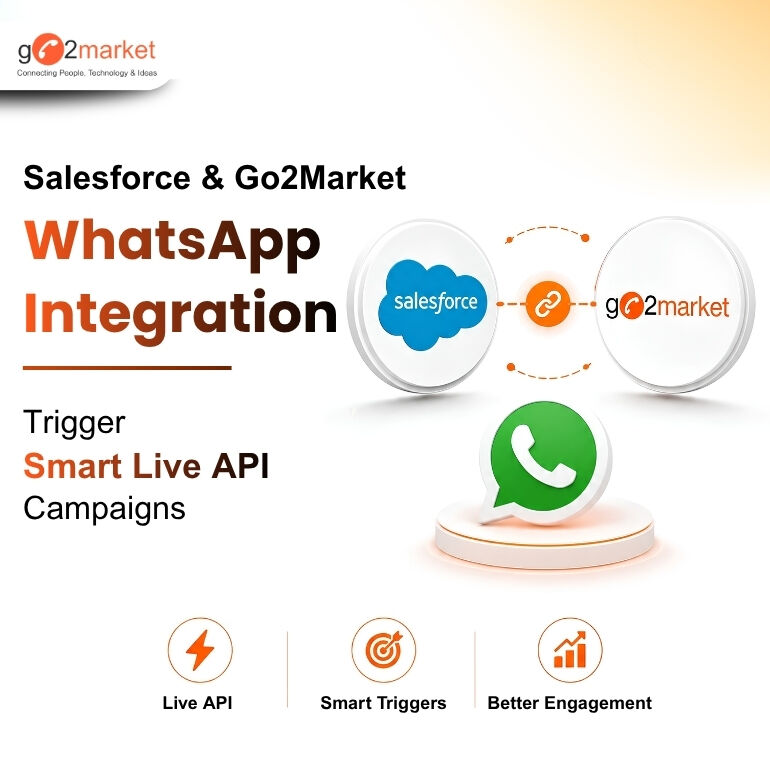 New Delhi, Business, Salesforce & Go2Market WhatsApp Integration: Trigger Smart Live API Campaigns