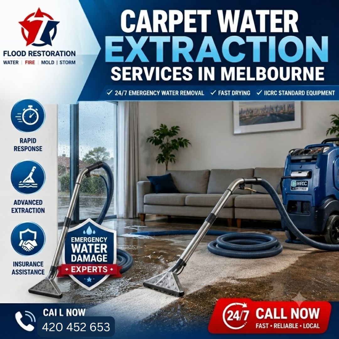 Melbourne, Cleaning, Carpet Water Extraction Services In Melbourne &ndash; Fast Emergency Water Removal