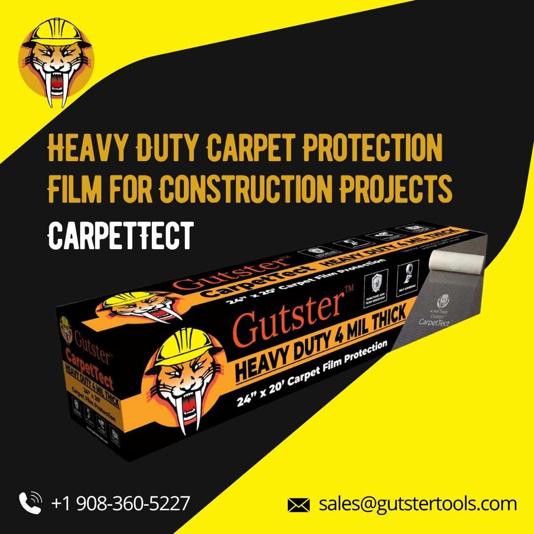 New York, Business, Heavy Duty Carpet Protection Film For Construction Projects | CarpetTect