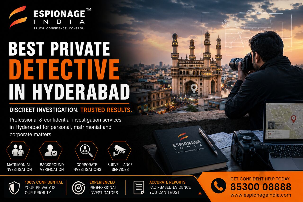 Hyderabad, Legal, Best Private Detective In Hyderabad: Trusted Investigation Services