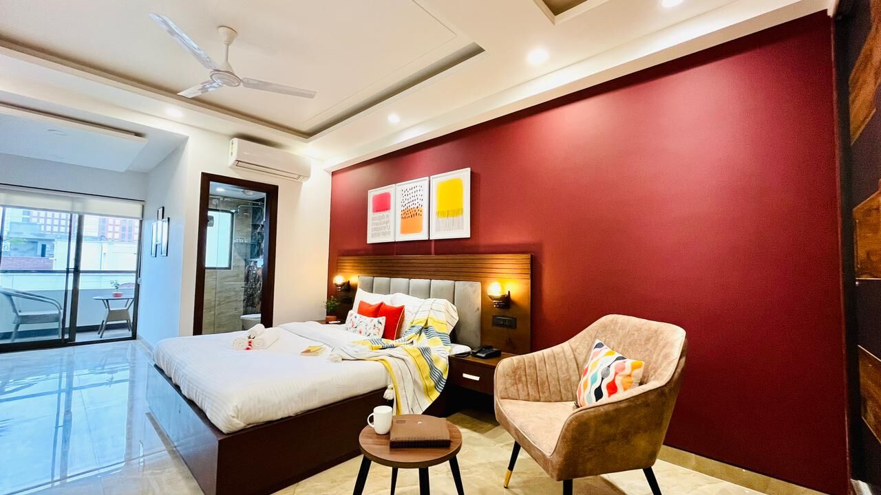 Gurgaon, Apartments, Flats, Houses & Villas, INR 4000/day,  Furnished,  Studio,  375 Sq. Feet,  Luxury Studio DLF Cyber City