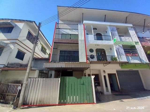 Bangkok, Real Estate For Sale, THB 3400000,  6 BR,  22 Sq. Feet,  Chiang Mai Commercial Building For Sale, 3 Floors, San Sai District, Chiang Mai-Phrao