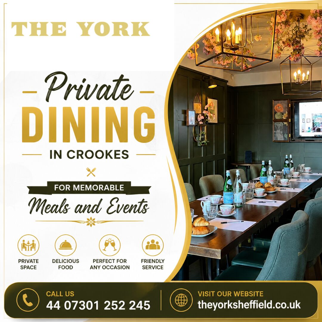 London, Food & Drink, Private Dining In Crookes For Memorable Meals And Events