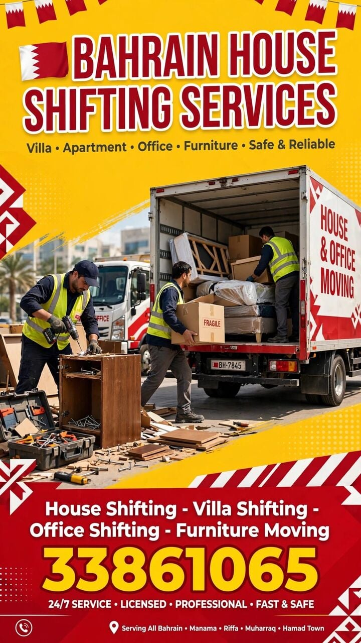 Janabiya, Labor/Moving, Movers And Packers Bahrain