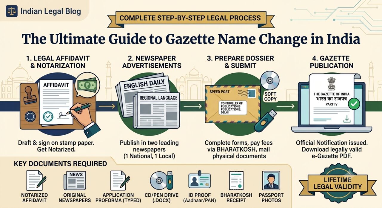 New Delhi, Legal, Professional Gazette Notification Assistance For Name Change
