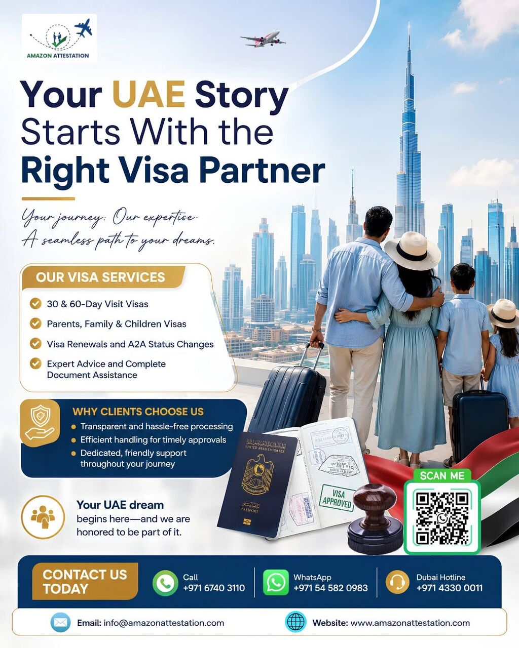 Ajman, Immigration, Your UAE Story Starts With The Right Visa Partner