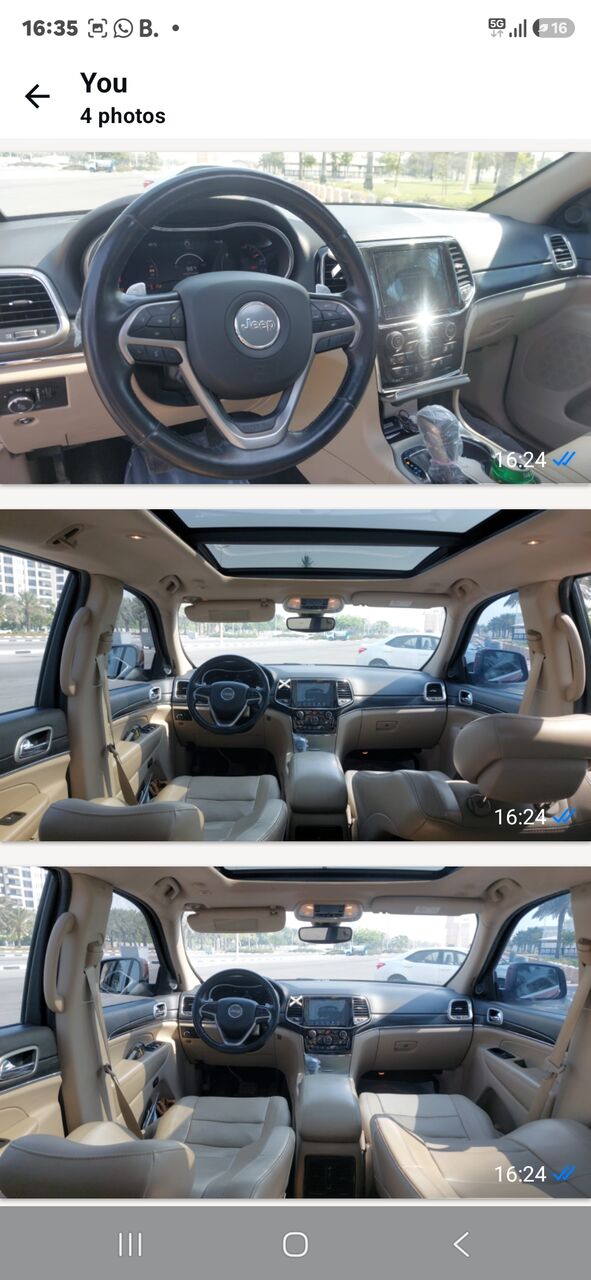 Al Zuhour, Vehicles, Cars & Trucks , SAR 78000,  Jeep Grand Cherokee Limited,  2019,  Automatic,  132000 KM,