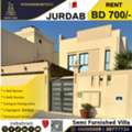 BHD 700, Semi Furnished Luxury Villa For Rent In Jurdab