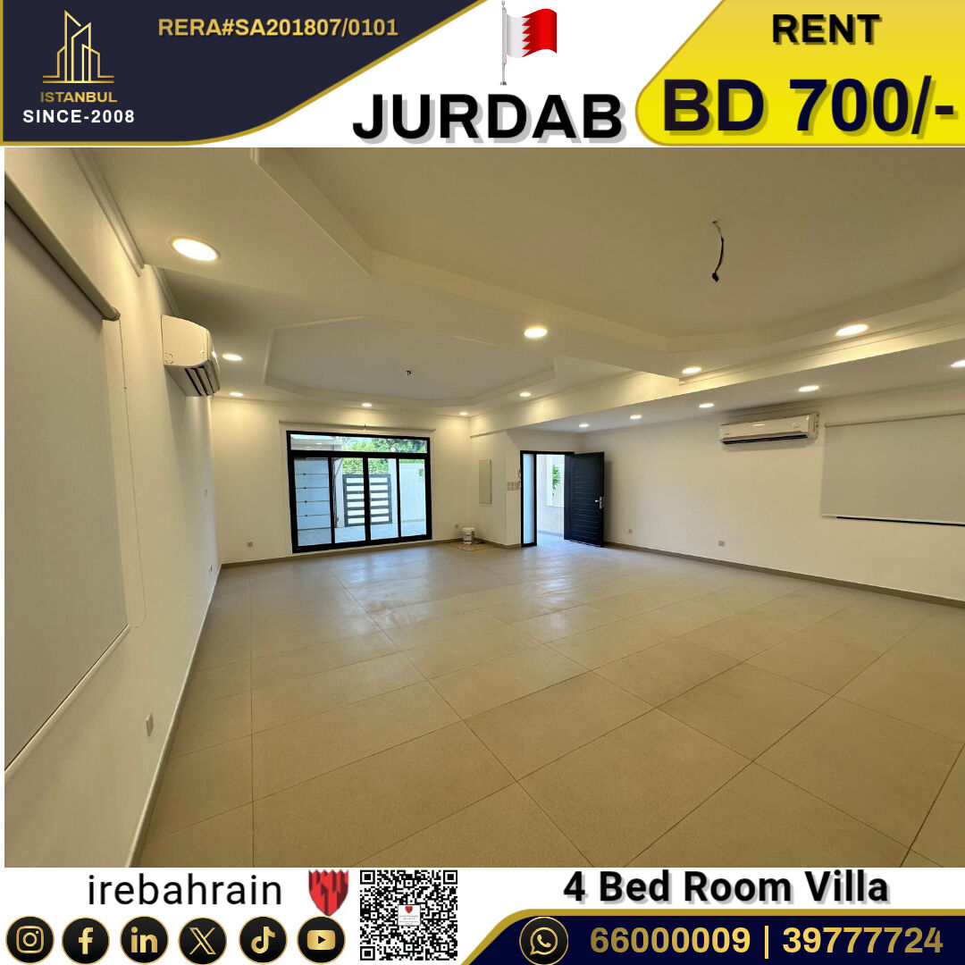 Sanad, Villas, BHD 700,  Semi Furnished Luxury Villa For Rent In Jurdab
