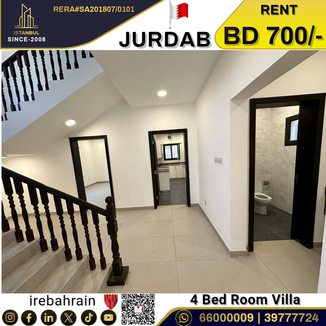 Sanad, Villas, BHD 700,  Semi Furnished Luxury Villa For Rent In Jurdab