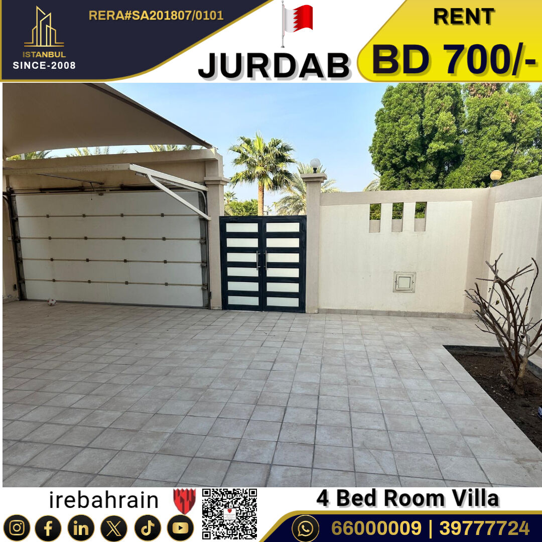 Sanad, Villas, BHD 700,  Semi Furnished Luxury Villa For Rent In Jurdab