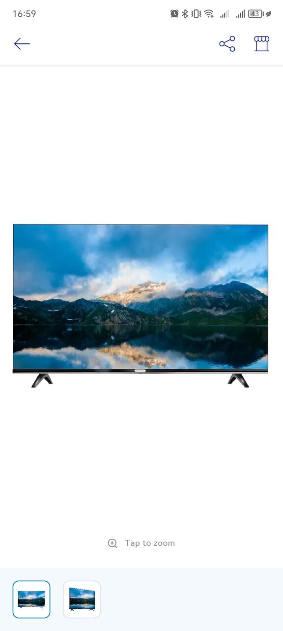 Jeddah, Electronics, SAR 650,  Classpro Smart Tv 43 Inch 650 Its New Only Used 5 Months Only Buy From Extra