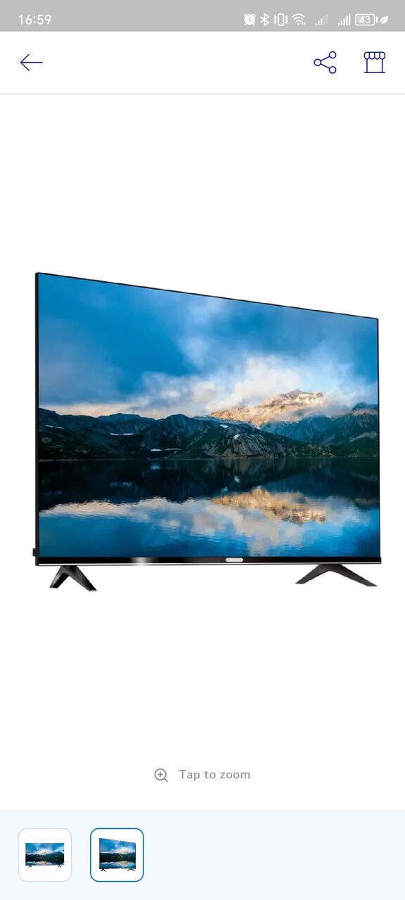 Jeddah, Electronics, SAR 650,  Classpro Smart Tv 43 Inch 650 Its New Only Used 5 Months Only Buy From Extra