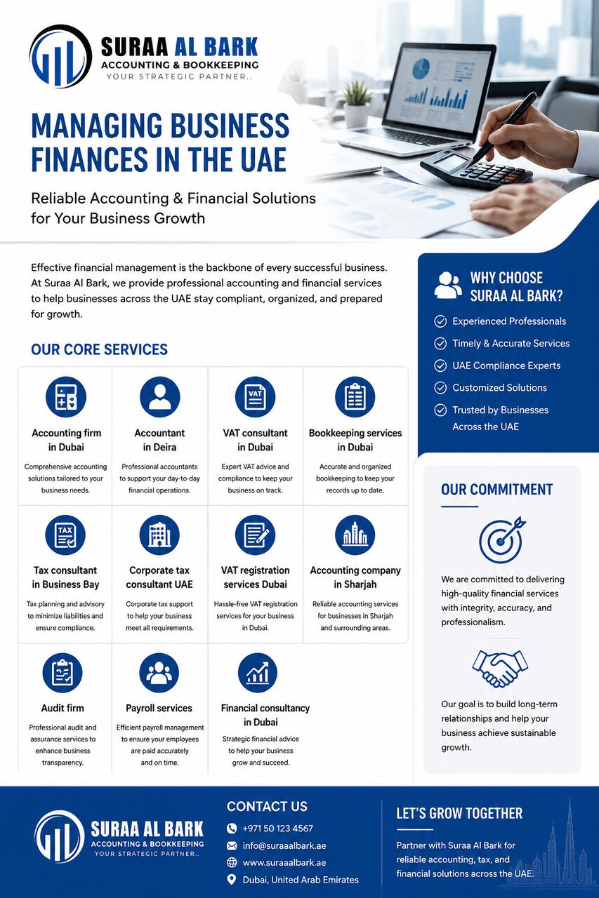 Dubai, Accounting, Professional Accounting & Financial Services For UAE Businesses