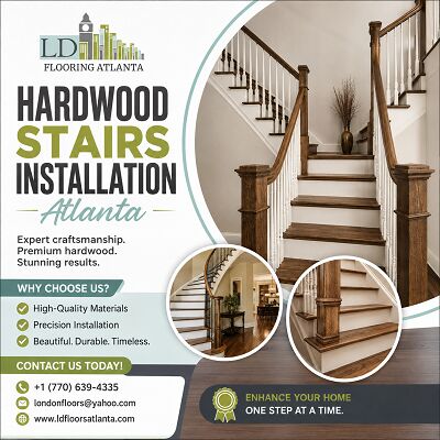 New York, Business, Hardwood Stairs Installation Atlanta