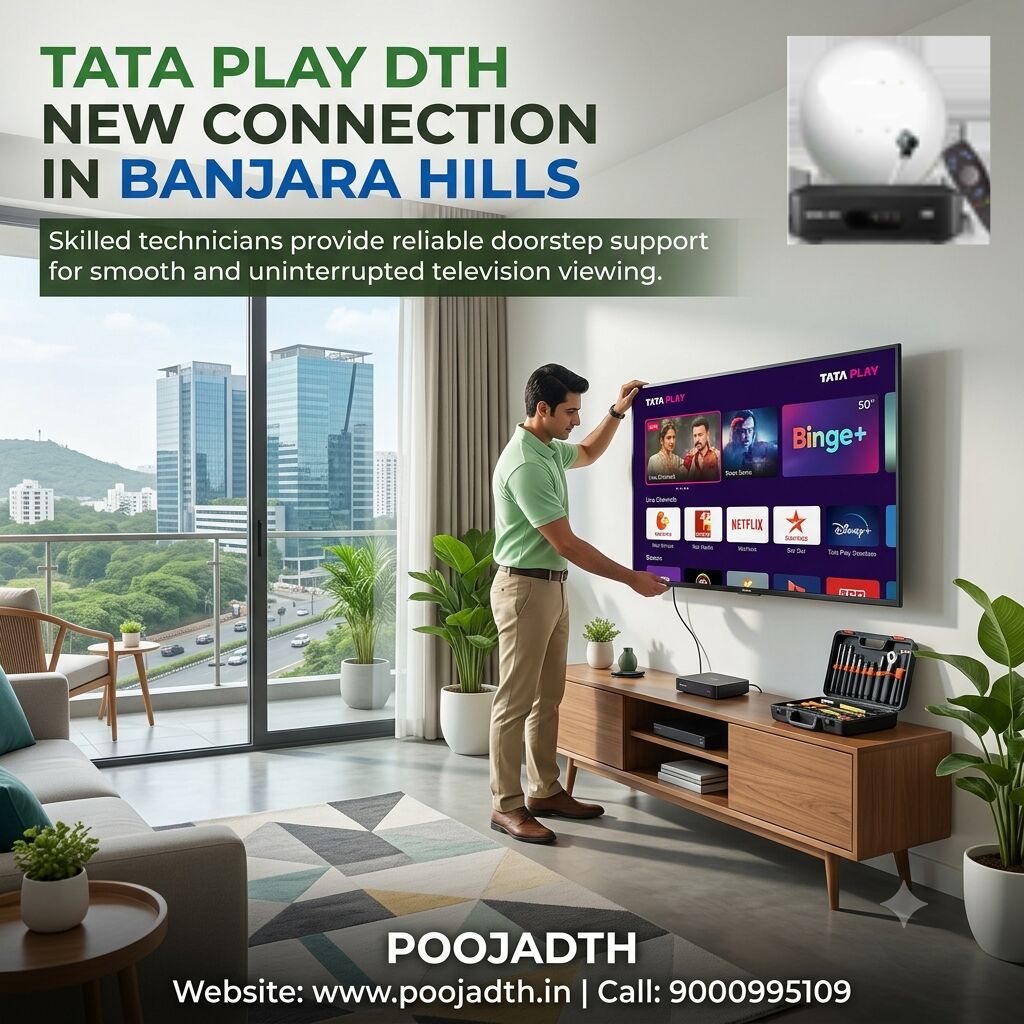 Mumbai, Television, Tata Play DTH New Connection In Banjara Hills