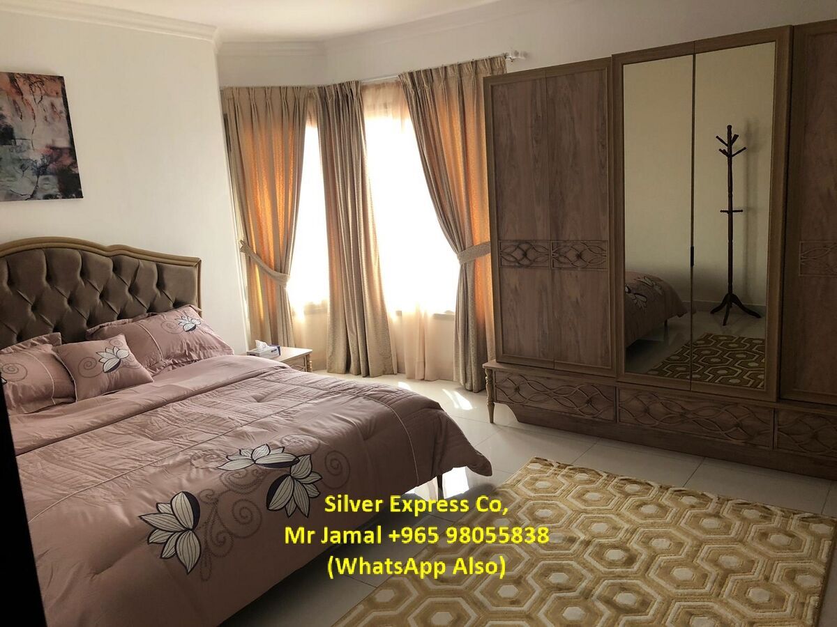 Mangaf, Apartments, Flats, Houses & Villas, KWD 650/month,  Furnished,  3 BR,  200 Sq. Meter,  Fully Furnished 3 Bedroom Sea View Apartment In Mangaf.