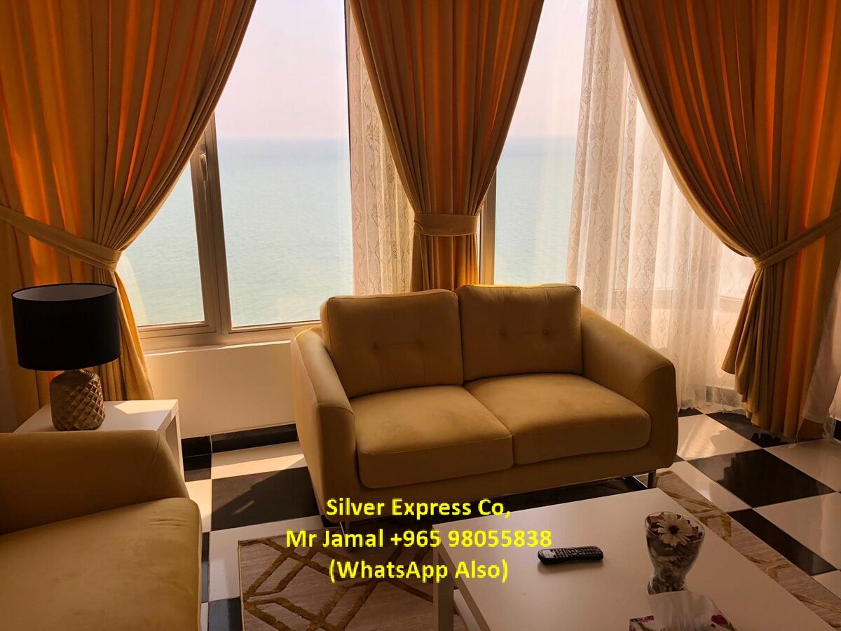 Mangaf, Apartments, Flats, Houses & Villas, KWD 650/month,  Furnished,  3 BR,  200 Sq. Meter,  Fully Furnished 3 Bedroom Sea View Apartment In Mangaf.