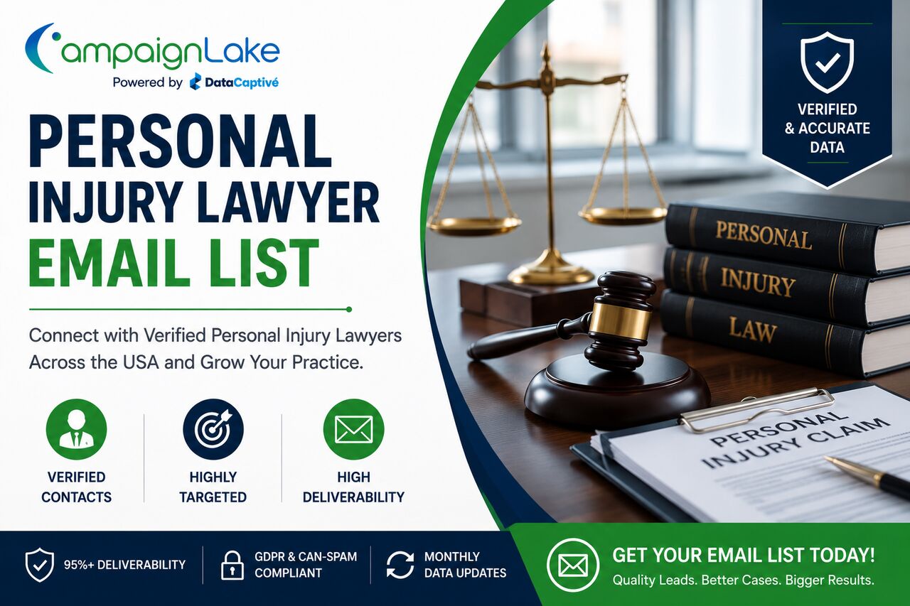 San Francisco, Business, Personal Injury Lawyer Email List For B2B Leads