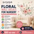 Charming Floral Wall Decals For Nursery Décor