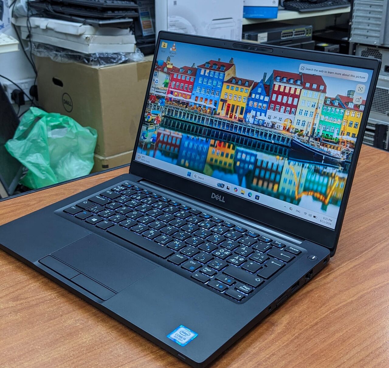 Manama, Computers, BHD 78,  DELL Core I5 8th Gen Laptop 8GB RAM 256GB M.2 SSD WIN 11 & Office 2024 FREE Bag & Mouse