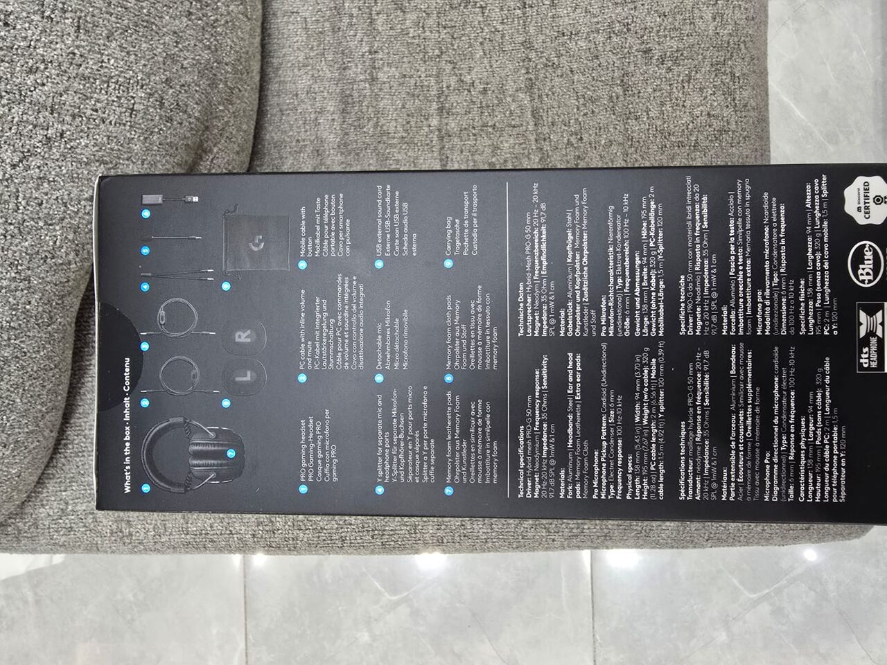Jeddah, Electronics, SAR 500,  Logitech G Pro X Headset (Black) (Brand New)