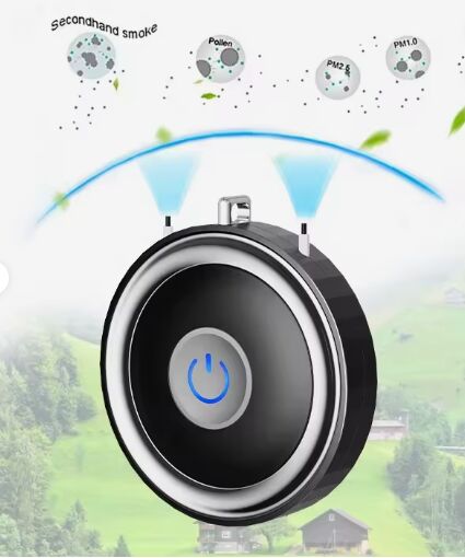 Riyadh, Health & Beauty Items, SAR 55,  Built-in USB Anion Necklace Wearable Air Purifier