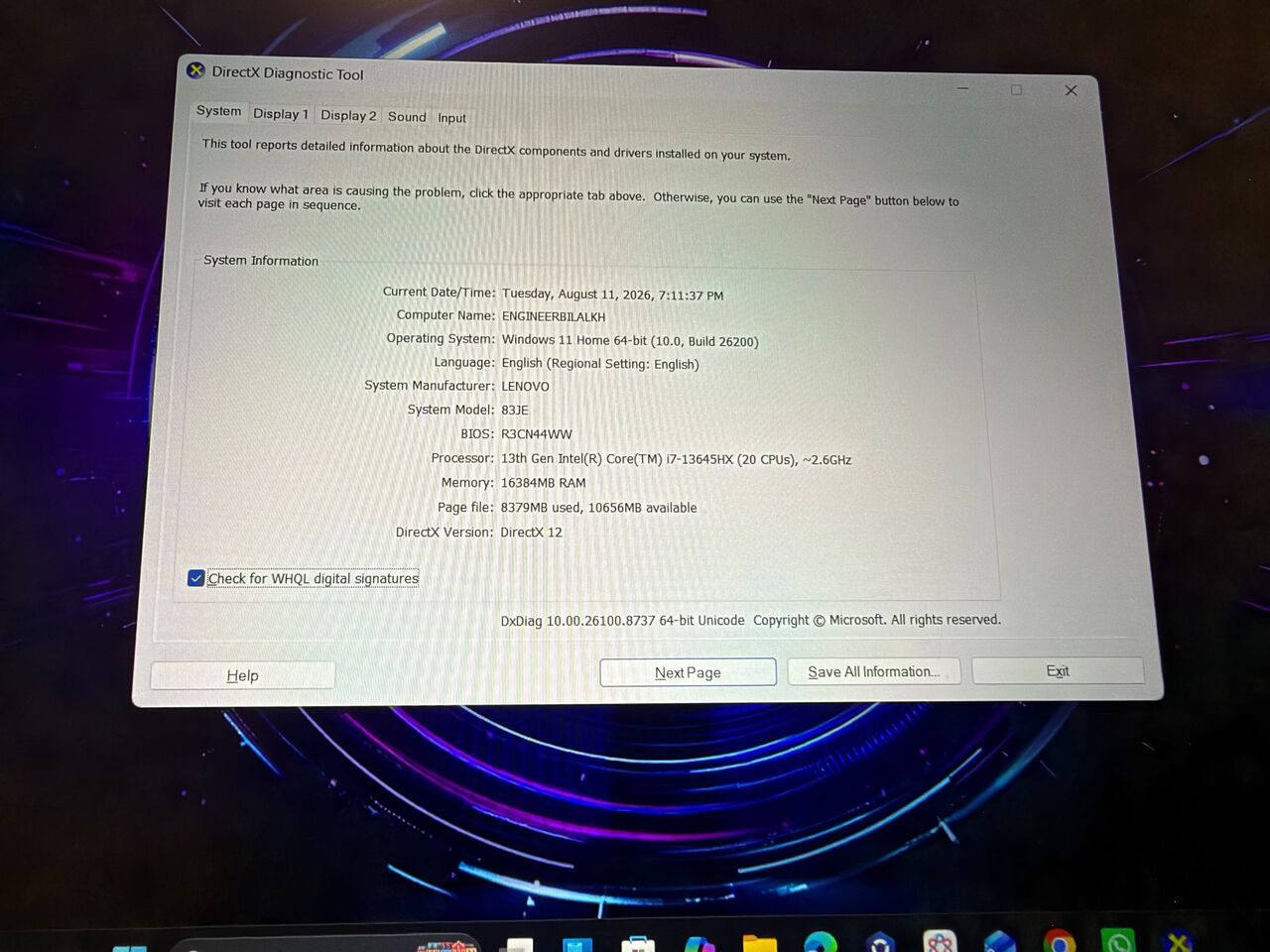Khobar, Computers, SAR 3900,  QUICK SALE: Mint Condition Lenovo LOQ Gaming Laptop &ndash; Like New | 2 Years Warranty + Origin