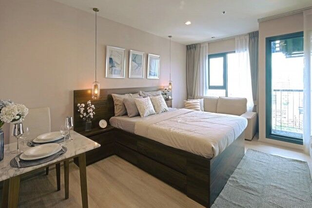 Bangkok, Villas, THB 22000,  28 Sq. Meter,  Life One Wireless Private Clean 26th Floor BTS PloenChit