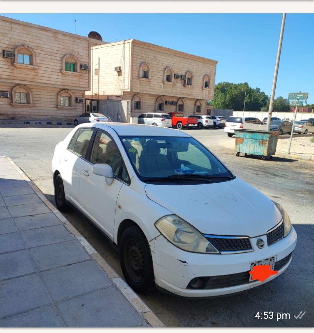 Jubail, Vehicles, Cars & Trucks , SAR 10,  2007,  2008,  Manual,  110000 KM,  NISSAN TIIDA  FOR URGENT SALE VERY LESS DRIVEN