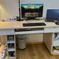 SAR 1100,  URGENT Premium Wood Desk - BEFORE 16 August 2026
