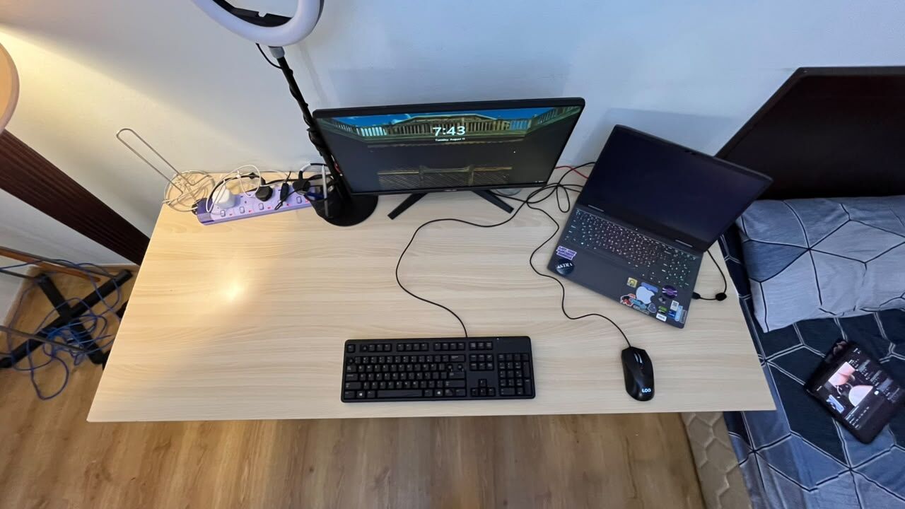 Khobar, Furniture, SAR 1100,  URGENT Premium Wood Desk - BEFORE 16 August 2026