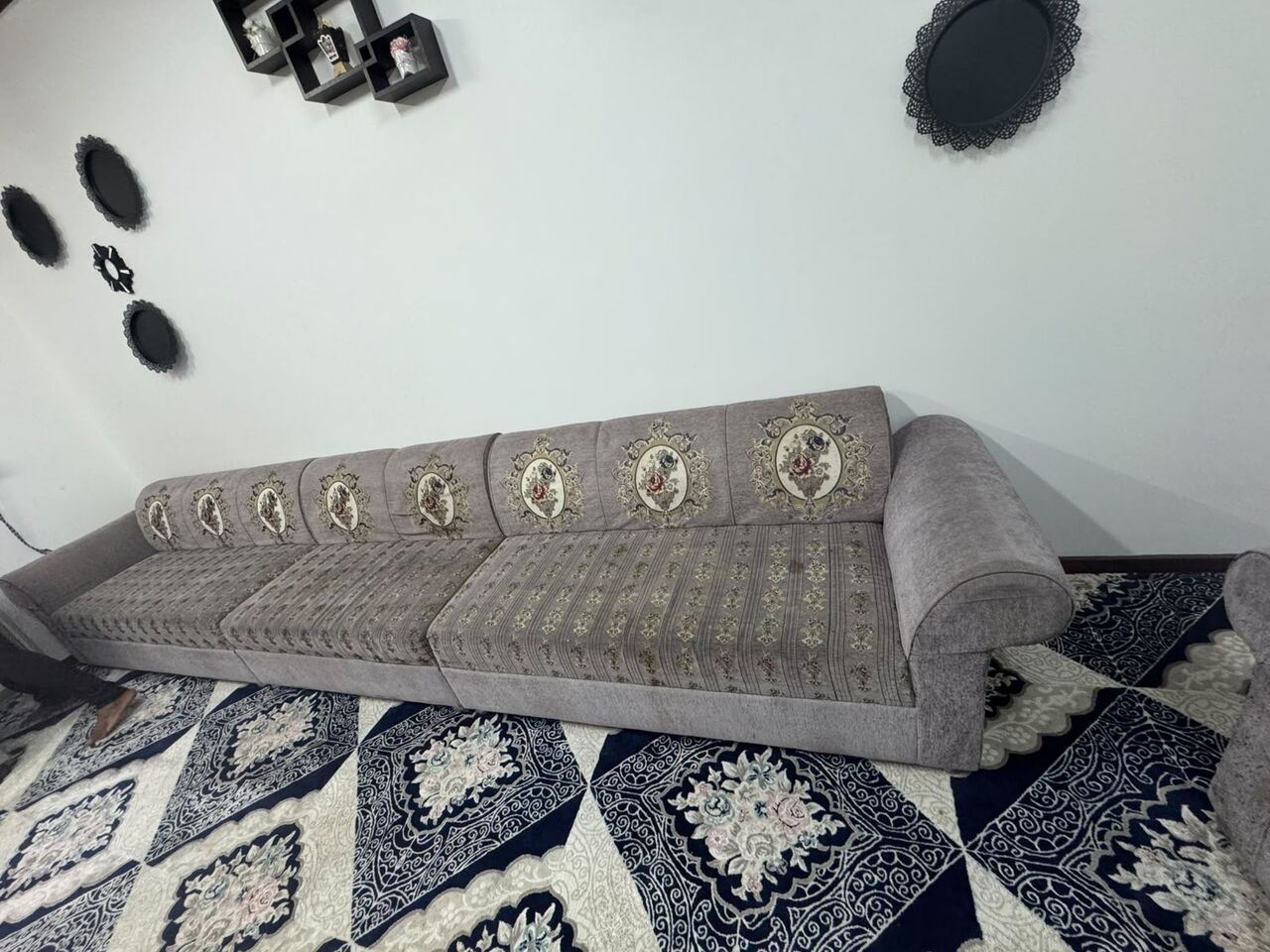 Dammam, Furniture, SAR 500,  14-Seater Sofa Set + 3 Grey Sofas For Sale &ndash; Dammam