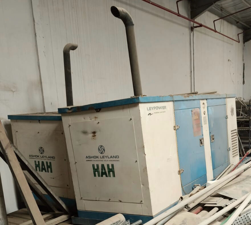 Al Aziziyah, Machinery, SAR 30000,  100 KVA Ashok Leyland Diesel Generator