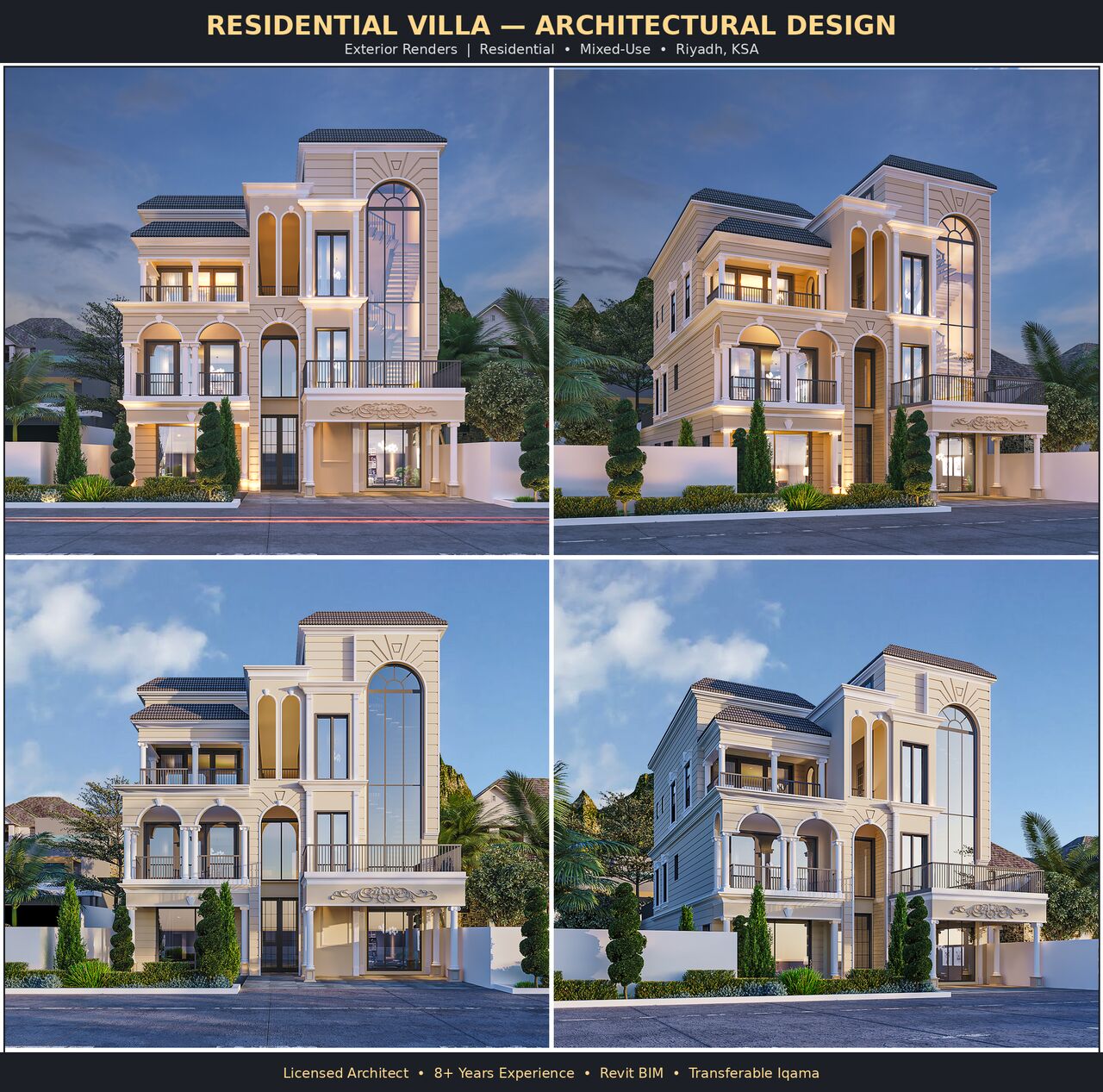 Dammam, Job Seekers, Architectural Engineer |  BIM Architect - 8+ Years Experience - Transferable Iqama